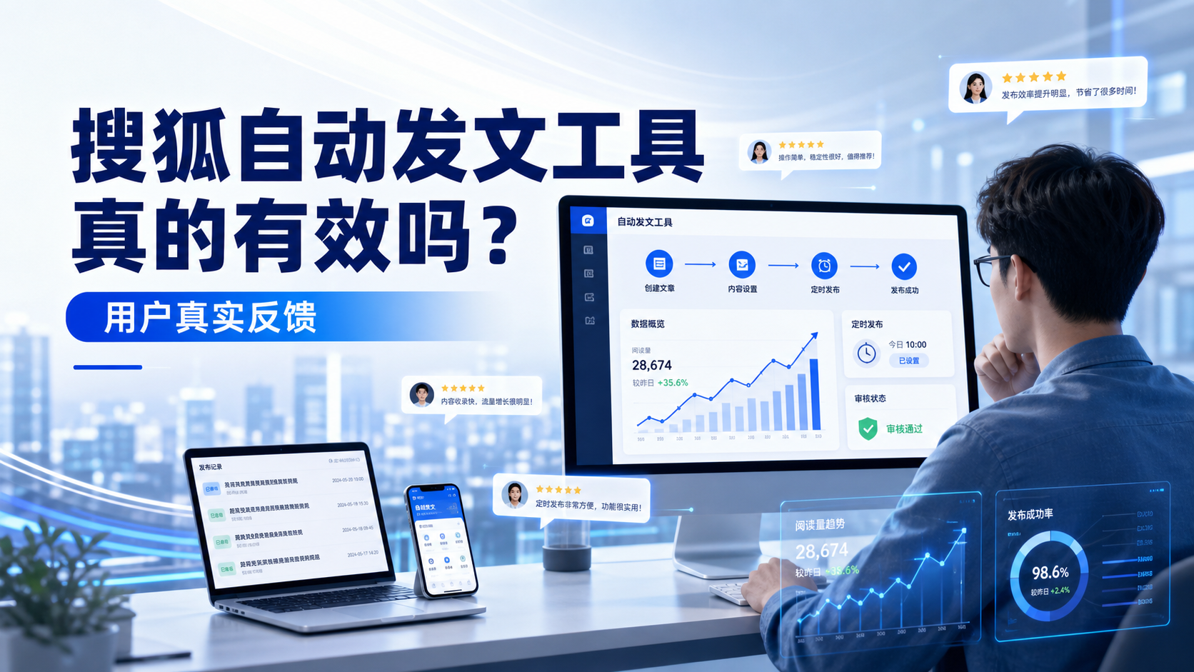 搜狐自动发文工具真的有效吗？哈尔滨用户的真实反馈