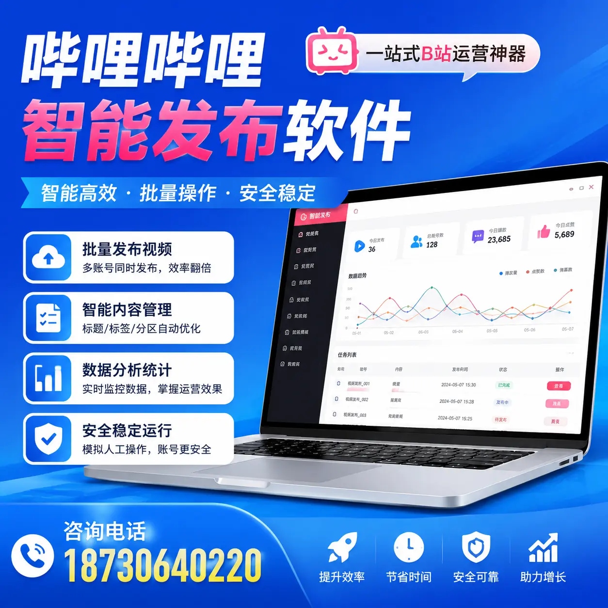 如何通过哔哩哔哩智能发布软件提升 哈尔滨 企业曝光率